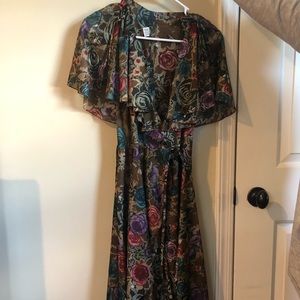 Vintage wrap dress
